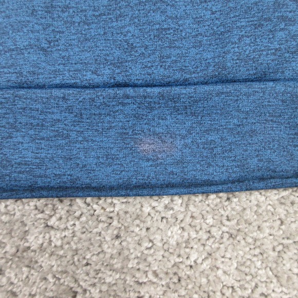 Nike Sweater Mens XL Blue Thermafit Fleece Activewear Pullover Hoodie Sweatshirt - Picture 2 of 9